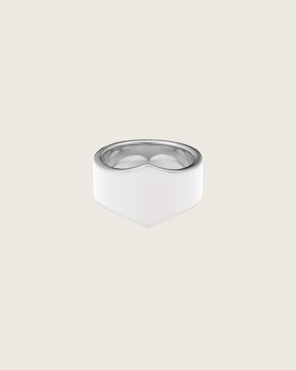 Doppel Chevron Ring